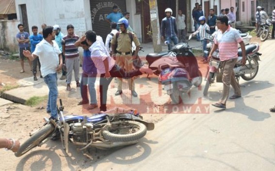 Petrol crisis creates clashes at Agartala amidst board examination